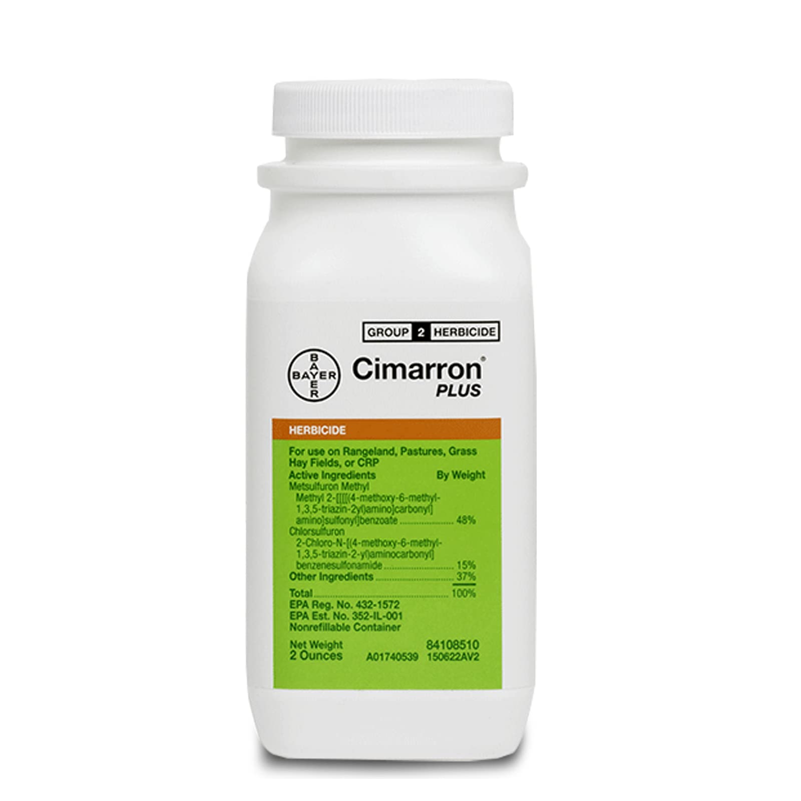 Cimarron Plus Herbicide � Bayer Weed Killer Granules - Vegetation Killer Concentrate - Moss Out for Lawns - Broadleaf Weed Killer for Lawns - Available with Premium Quality Centaurus AZ Gloves- 2OZ