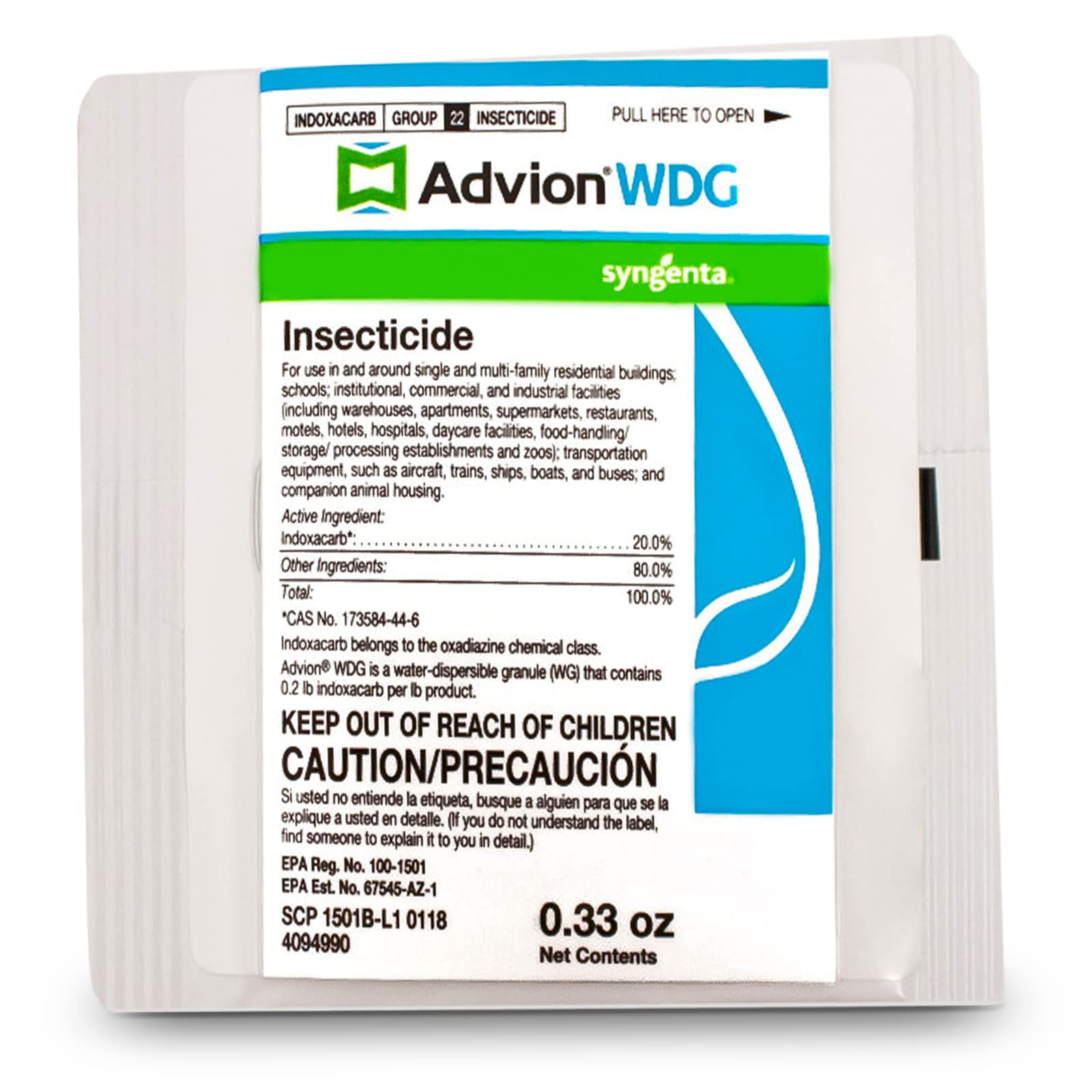 Insecticide Advion WDG 0.33 oz-Powerful Insect Killer-Effective Cockroach Killer-Pest Control That Works- Kill Ants, Cockroaches, Fleas And Various Other Insects- Bundled With Premium Quality Centaurus AZ Gloves