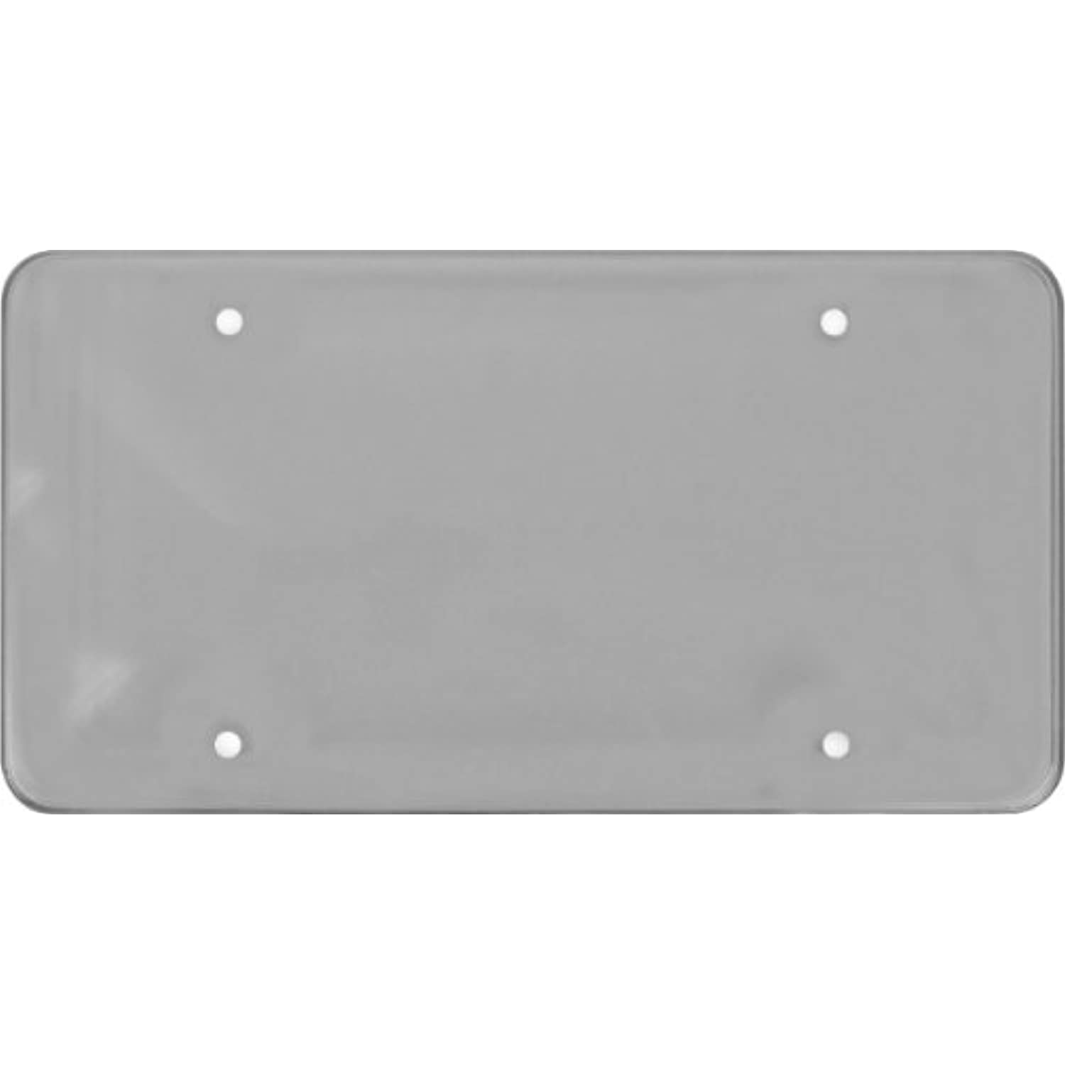 Custom Accessories 92529 Smoke Flat License Plate Cover