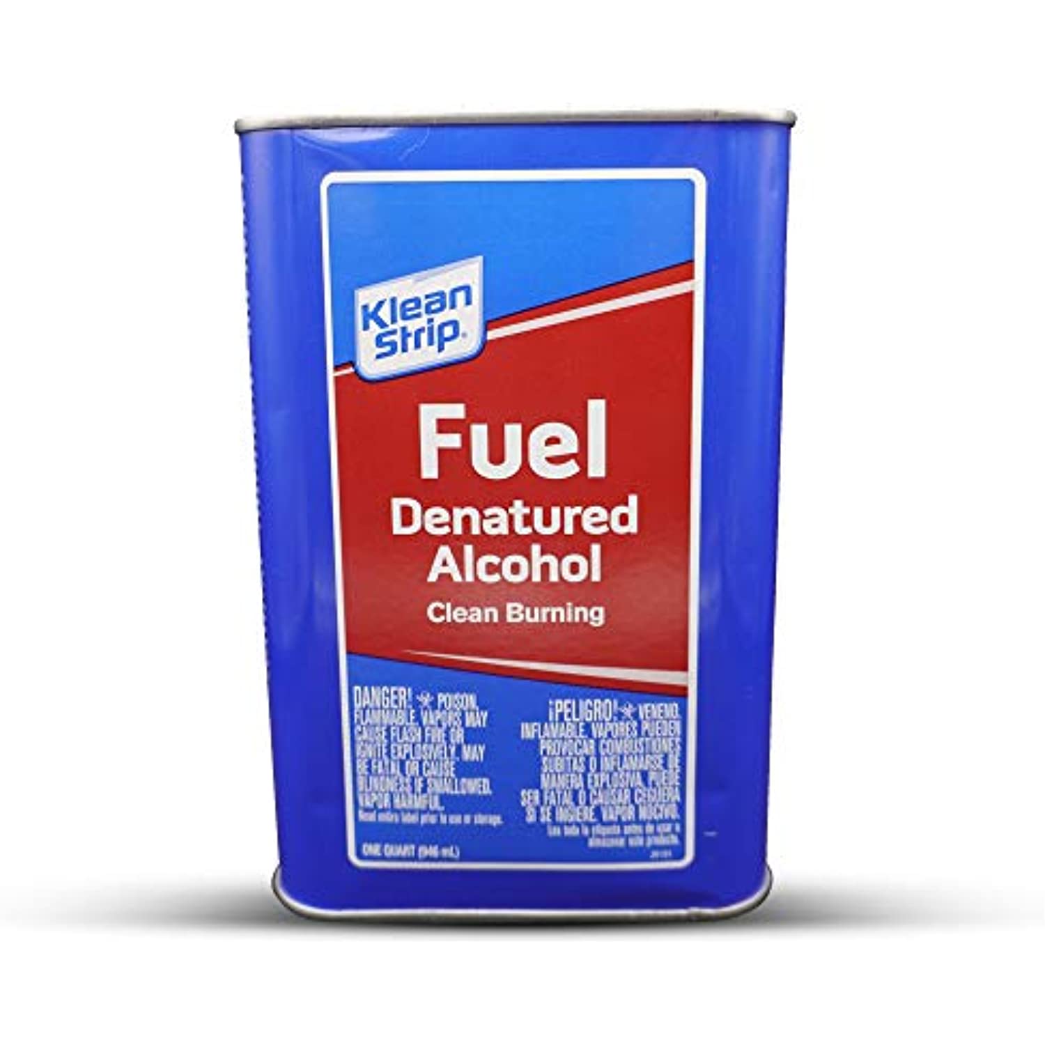 Klean Strip Denatured Alcohol 1 Quart with Expandable Funnel for Industrial or Domestic Use Fuel Additive Sanding Aid Exterminator Solvent and Cleaning Agent Clean Burning Smokeless and No Odor