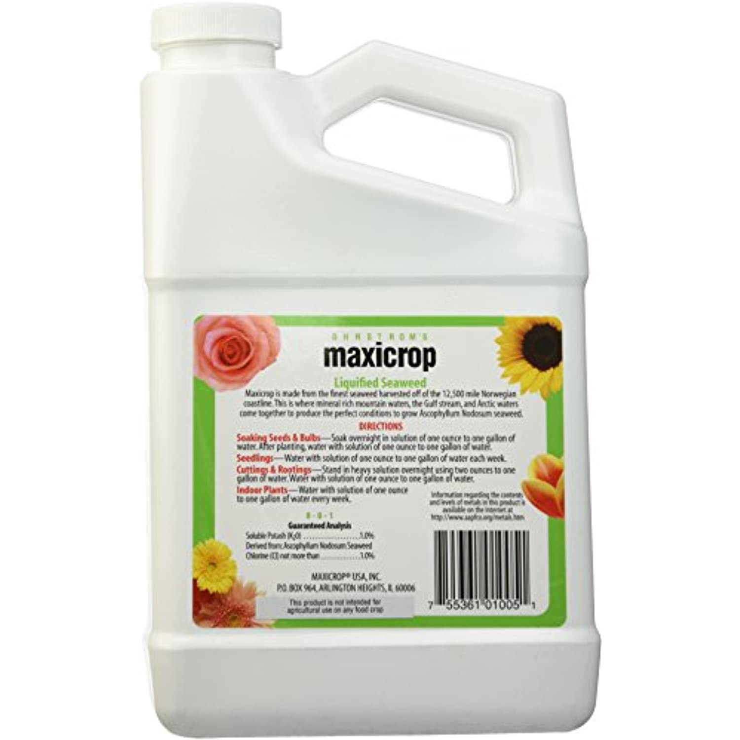 Maxicrop Liquid Seaweed (Kelp Extract, 32 Oz