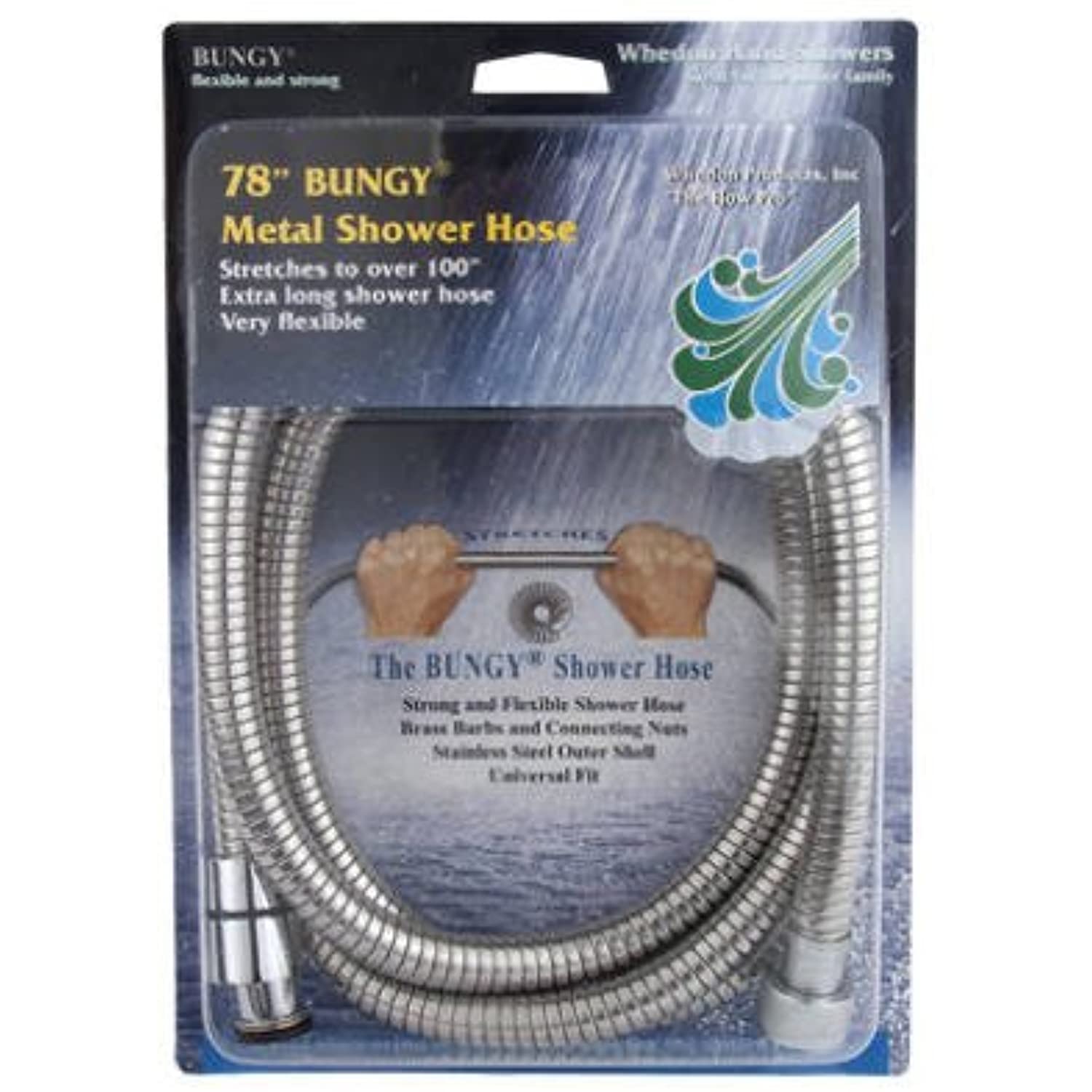 Bungy Shower Hose 78"Chm