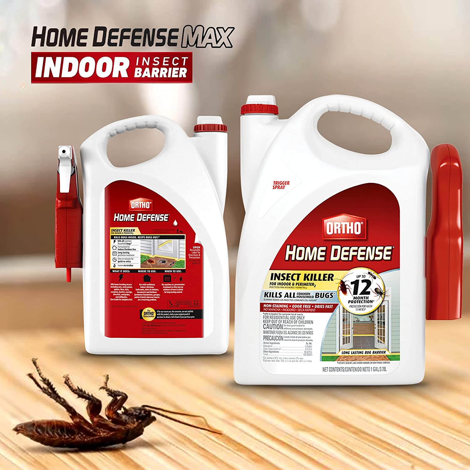 Ortho Home Defense Insect Killer Non Staining 1 Gallon ORO220810