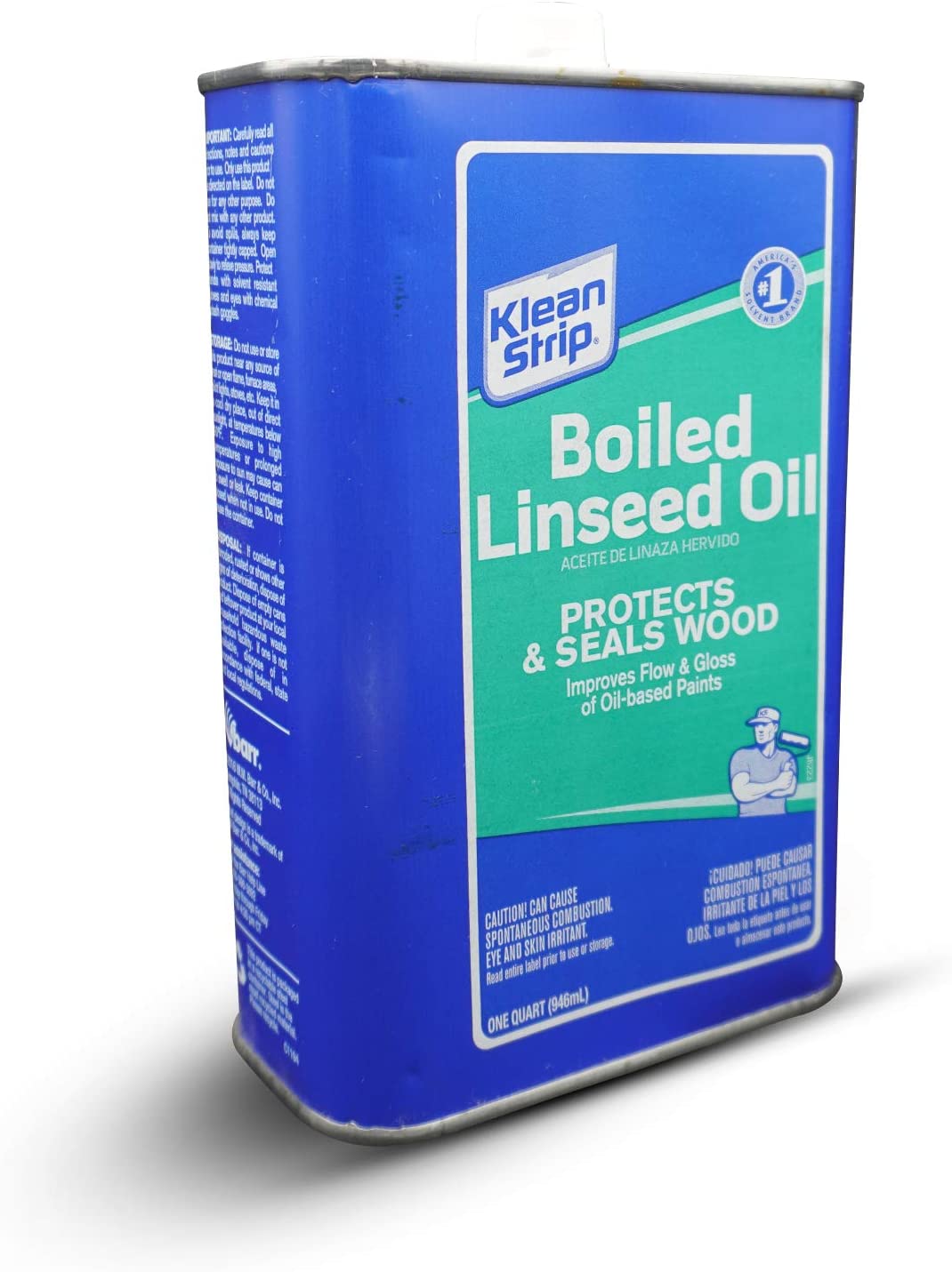 Klean Strip Boiled Linseed Oil 1 Quart QKLO146