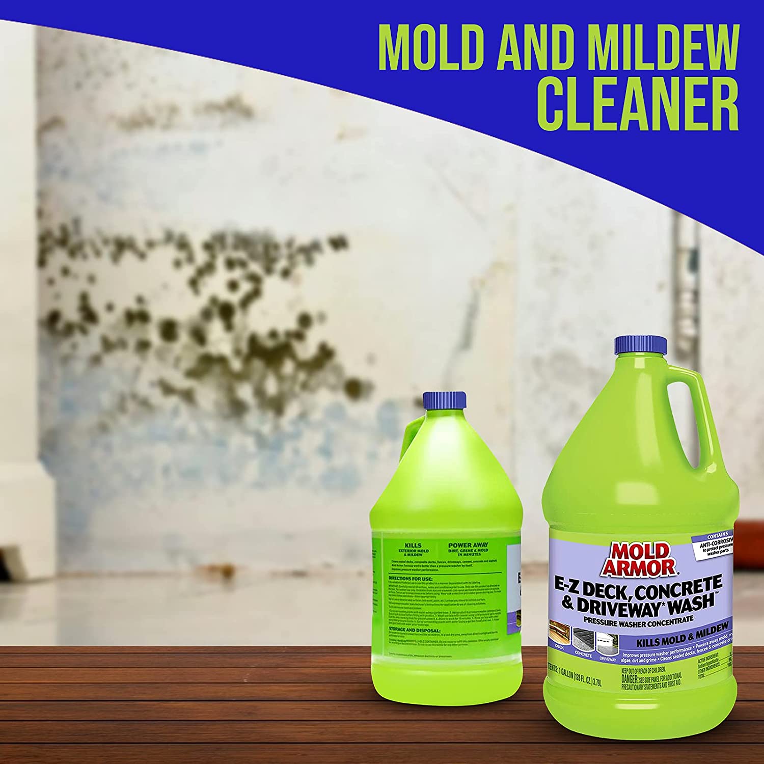 Mold Armor E-Z Deck Concrete & Driveway Pressure Washer Concentrate 1 Gallon FG582